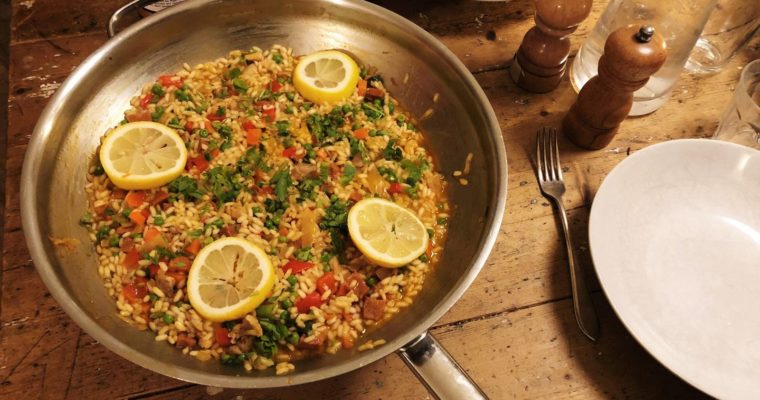 even wat zon op je bord?