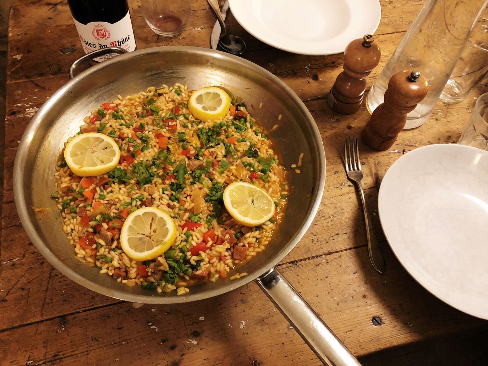 even wat zon op je bord?