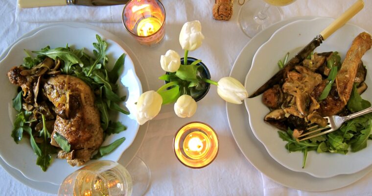 Nieuw: 1x per maand een feestelijk home cooked 3-gangen menu op zaterdag