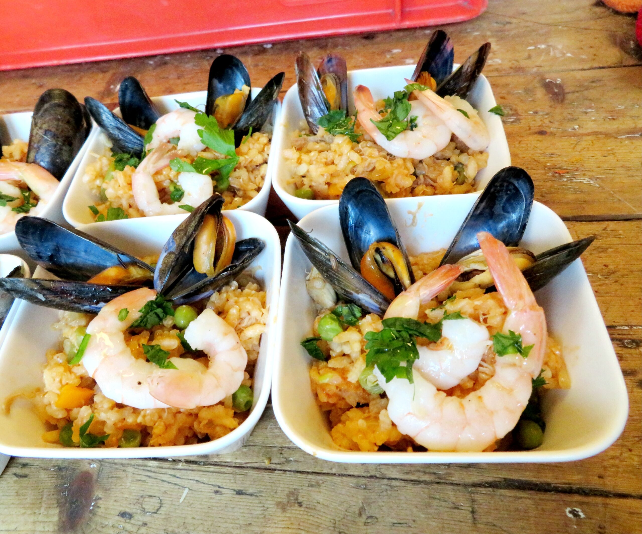 impressies van tapasmaaltijd van 5 december